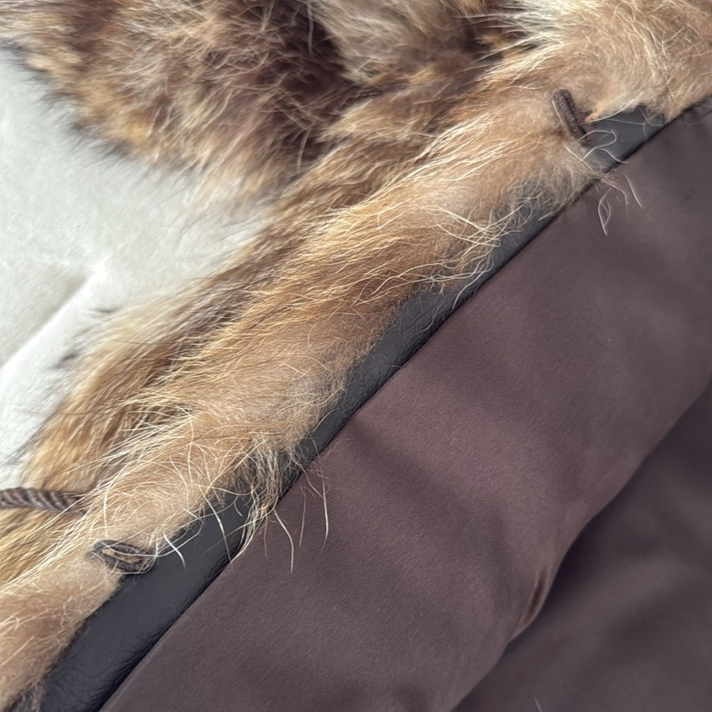 Luxurious Brown Fur Jacket - **REAL FUR** - Picture 13 of 14